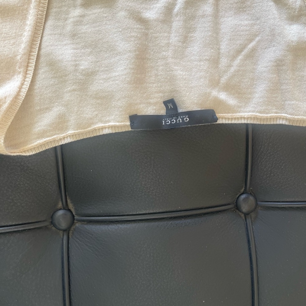 VINTAGE GUCCI RARE BAMBOO LOGO TOP - Picture 6 of 8